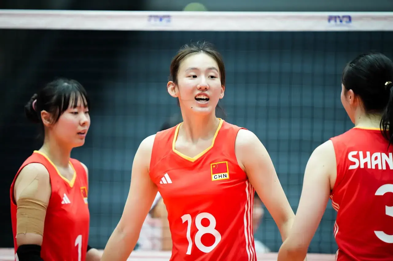 暂停后, 我们反超比, 比中国女排